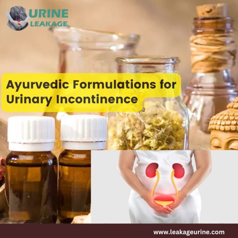 Ayurvedic Formulations for Urinary Incontinence
