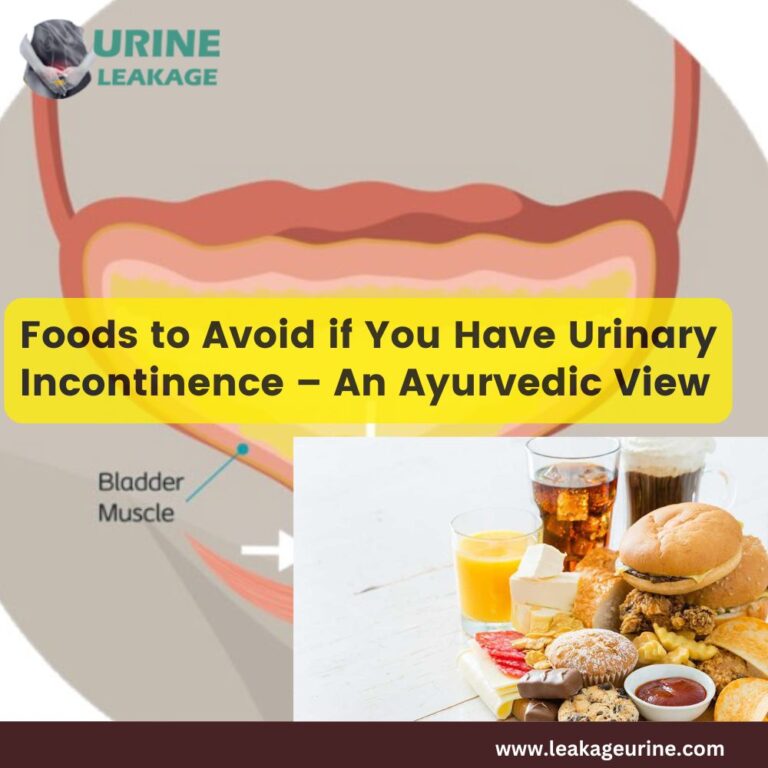 Foods to Avoid if You Have Urinary Incontinence