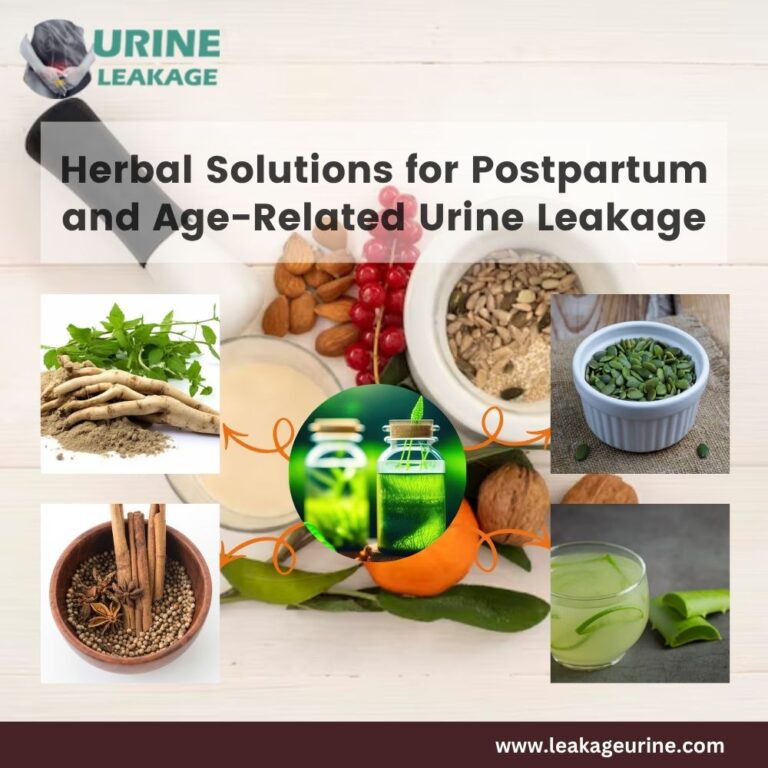 Herbal Solutions for Postpartum and Age-Related Urine Leakage