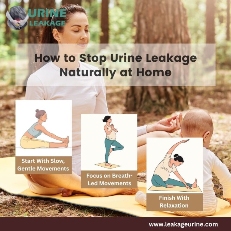 How to Stop Urine Leakage Naturally at Home?