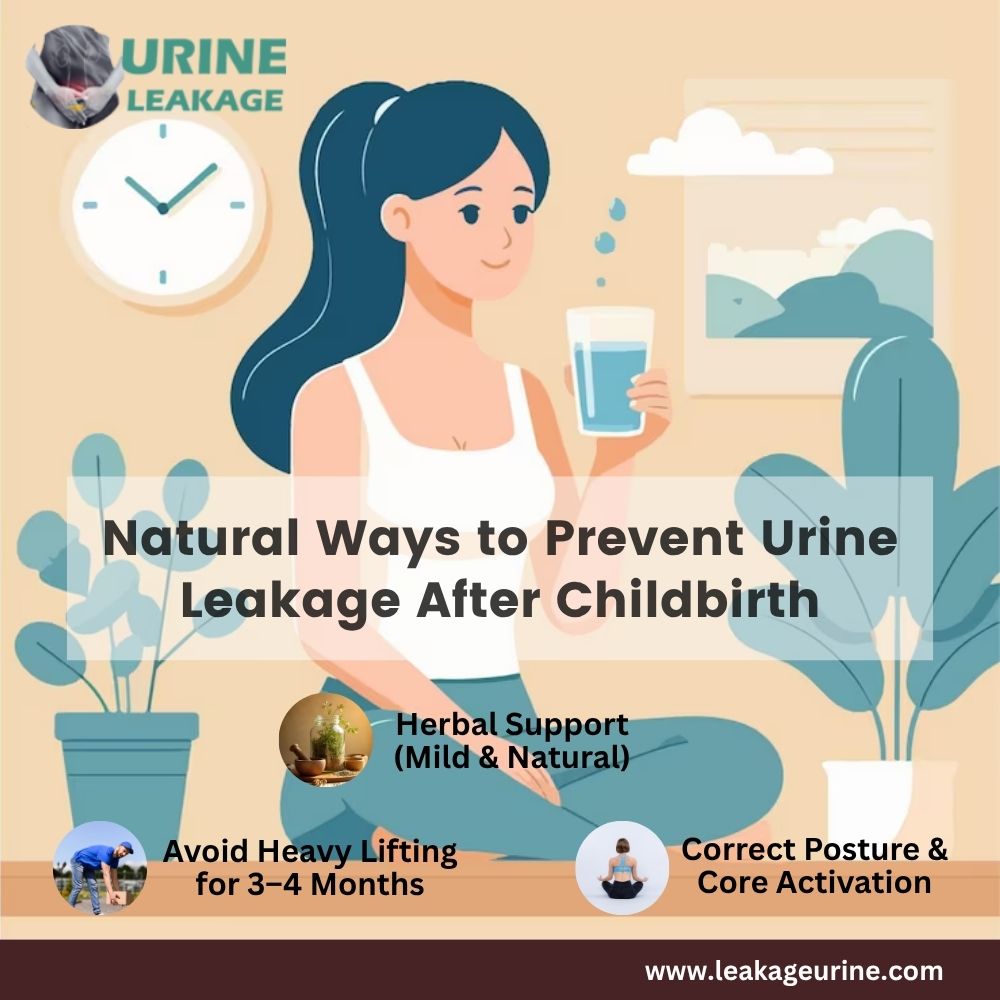 Natural Ways to Prevent Urine Leakage After Childbirth