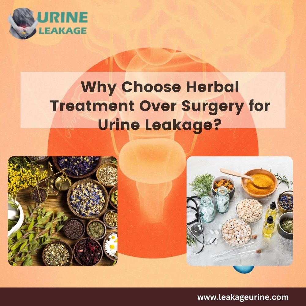 Why Choose Herbal Treatment Over Surgery for Urine Leakage?