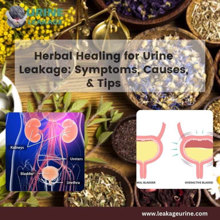 Herbal Healing for Urine Leakage: Symptoms, Causes, & Tips