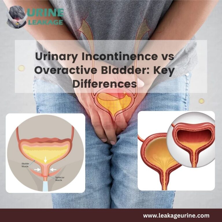 Urinary Incontinence vs Overactive Bladder